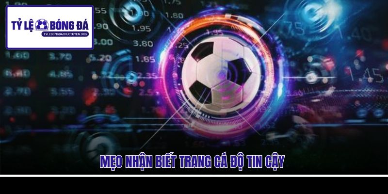 Mẹo nhận biết trang cá độ tin cậy